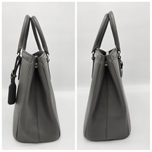 Load image into Gallery viewer, Authentic Prada Saffiano Lux gray

