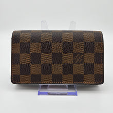 Load image into Gallery viewer, Authentic Damier Ebene Porte Monnaie Tresor
