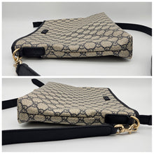 Load image into Gallery viewer, Authentic G G Supreme Navy Blue Shoulder Bag

