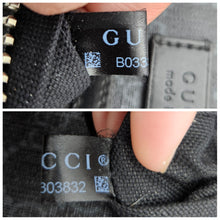 Load image into Gallery viewer, Authentic G G Plus/G G Supreme Shoulder Bag Dark Gray
