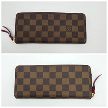 Load image into Gallery viewer, Authentic Damier Ebene Clmence Wallet
