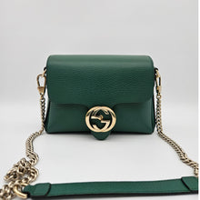 Load image into Gallery viewer, Authentic Interlocking G Leather Green
