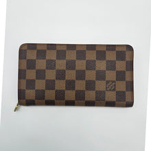 Load image into Gallery viewer, Authentic Damier Ebene Zippy Wallet vintage
