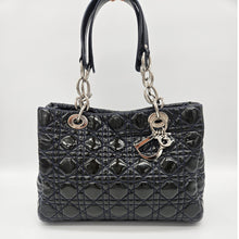 Load image into Gallery viewer, Authentic LadyDior Small Tote Bag Patent leather
