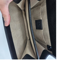 Load image into Gallery viewer, Authentic G G Interlocking G Shoulder Bag Black
