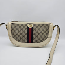 Load image into Gallery viewer, Authentic G G Ophidia Supreme Shoulder Bag off white
