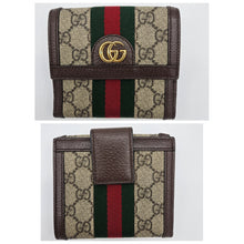 Load image into Gallery viewer, Authentic G G Ophidia Double Hook Wallet
