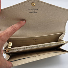 Load image into Gallery viewer, Authentic Damier Azur Sarah Wallet
