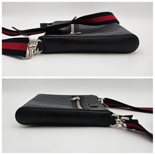 Load image into Gallery viewer, Authentic G G Supreme Ophidia Shoulder Bag Black
