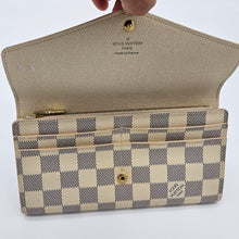 Load image into Gallery viewer, Authentic Damier Azur Sarah Wallet
