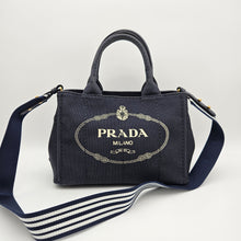 Load image into Gallery viewer, Authentic PradaCanapa Tote
