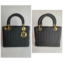 Load image into Gallery viewer, Authentic LadyDior Medium Nylon Black
