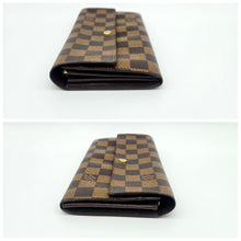 Load image into Gallery viewer, Authentic Damier Ebene Sarah Wallet
