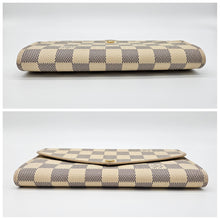 Load image into Gallery viewer, Authentic Damier Azur Sarah Wallet
