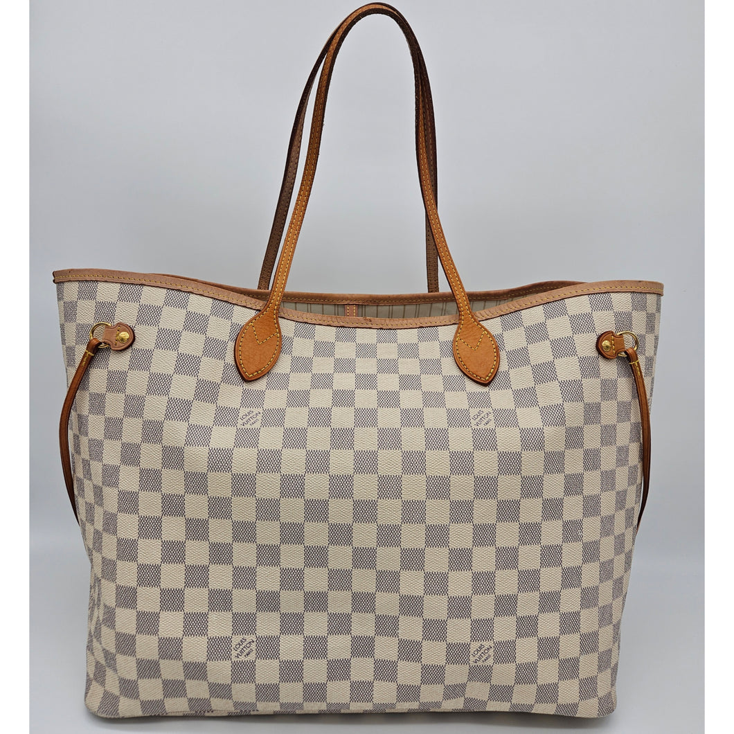 Authentic Damier Azur Neverfull GM