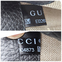 Load image into Gallery viewer, Authentic G G Interlocking G Shoulder Bag Black
