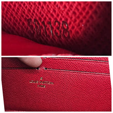 Load image into Gallery viewer, Authentic Damier Ebene Clmence Wallet
