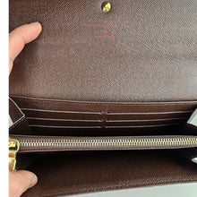 Load image into Gallery viewer, Authentic Damier Ebene Sarah Wallet
