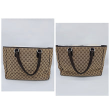 Load image into Gallery viewer, Authentic G G Canvas Tote Vintage
