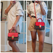 Load image into Gallery viewer, Authentic Monogram Locky BB red
