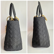 Load image into Gallery viewer, Authentic LadyDior Medium Nylon Black
