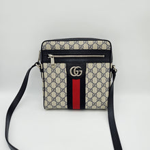 Load image into Gallery viewer, Authentic G G Ophidia Shoulder Bag Black
