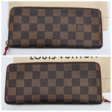 Load image into Gallery viewer, Authentic Damier Ebene Clmence Wallet
